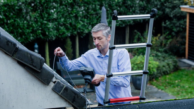 Bouwkundig onderzoek met geavanceerde technieken en apparatuur