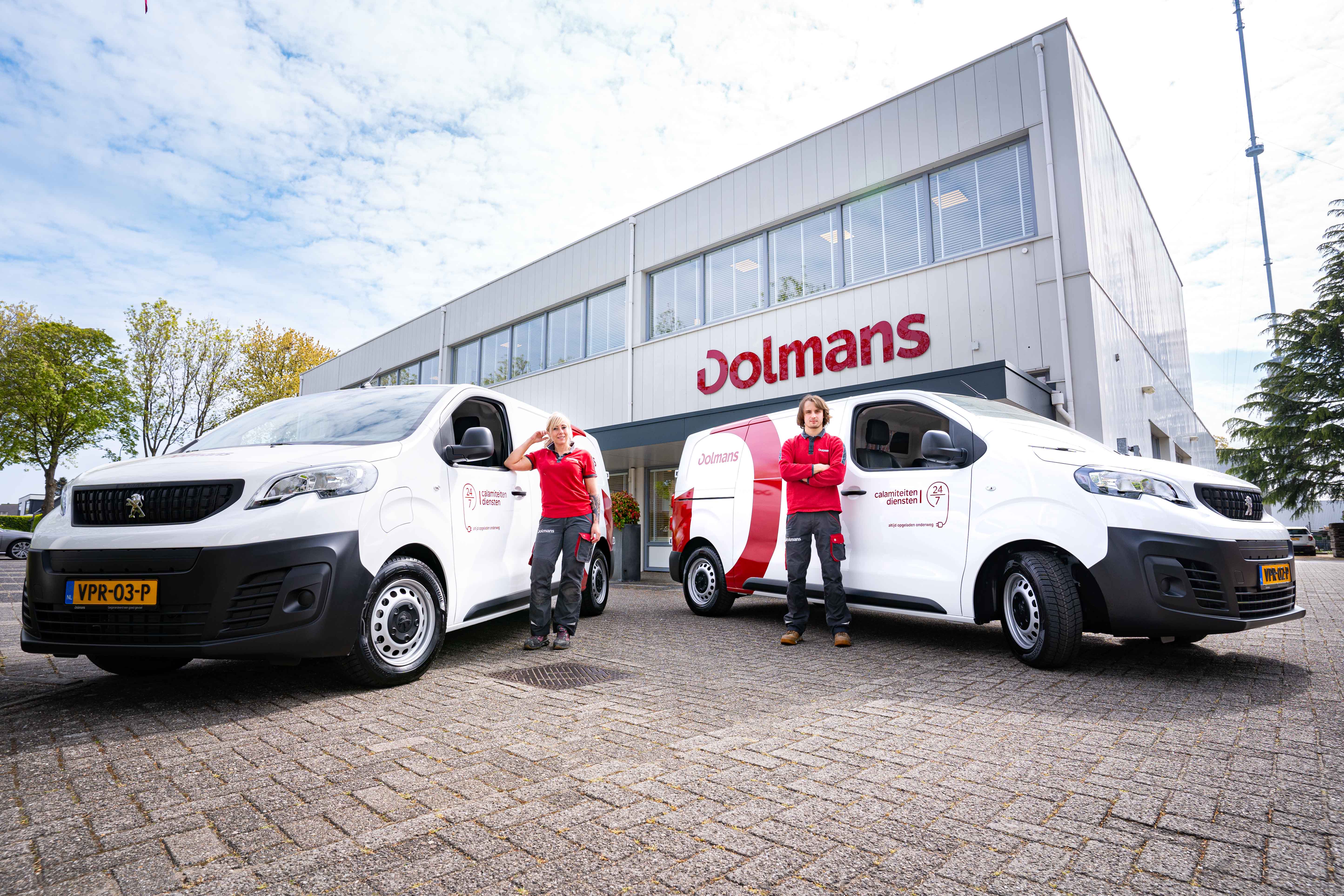 Dolmans start pilot met elektrische bedrijfswagens